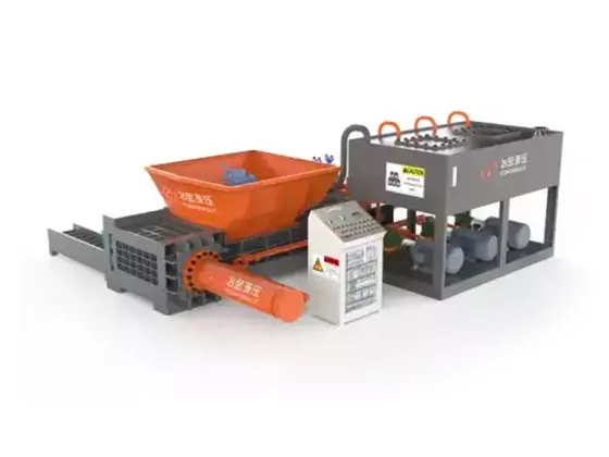 Presse à balles en aluminium pour ferraille